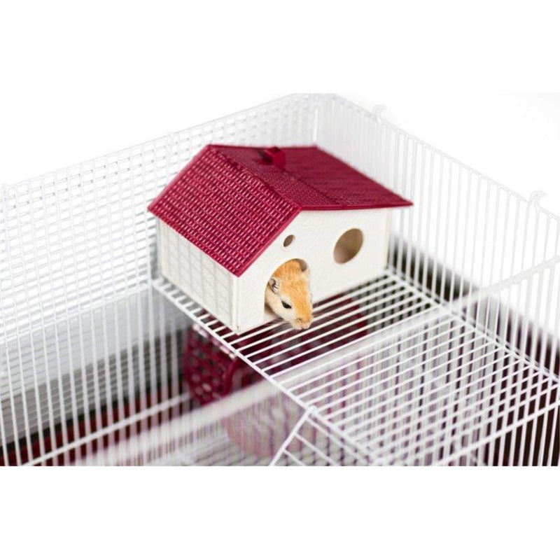Prevue Pet Products SPV40097 Mat/Cover for 8-Panel Play Pen, Red - Image 3